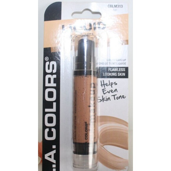 L.A. COLORS LIQUID MAKEUP (1) SZ 0.42 OZ NIP * TAN - Picture 1 of 5